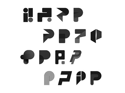 Lettermark P branding graphic design graphicdesign letter letter p lettering lettering challenge lettering logo lettermark lettermarkexploration typography