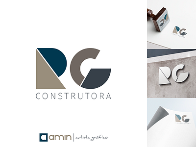 Logo | RG CONSTRUTORA architecture brand brand design branding construction construction company construction logo designer engineering graphicartist graphicdesign logo logodesign logotype