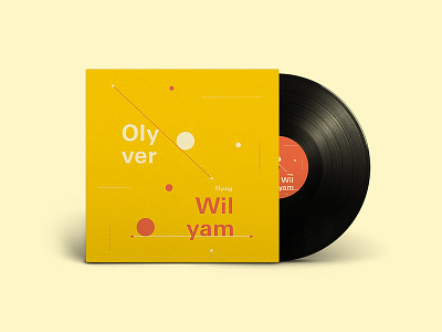 Vinyl Record album music packaging typogaphy vinyl vinyl record