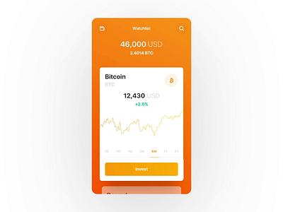 Crypto app watchlist and alerts app bitcoin crypto cryptocurrency ios