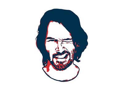 Keanu Ravees ❤️ digital graphic illustration