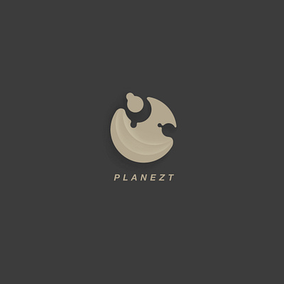 Planezt branding design designforsale illustration logo logoforsale typography