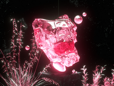 Crystal helmet 3d abstract abstract art c4d cinema 4d crystal octane octane render otoy pink render sculpt zbrush