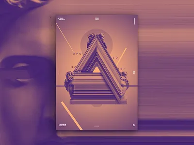 Transition #6 Poster Design #257 digital art duotone