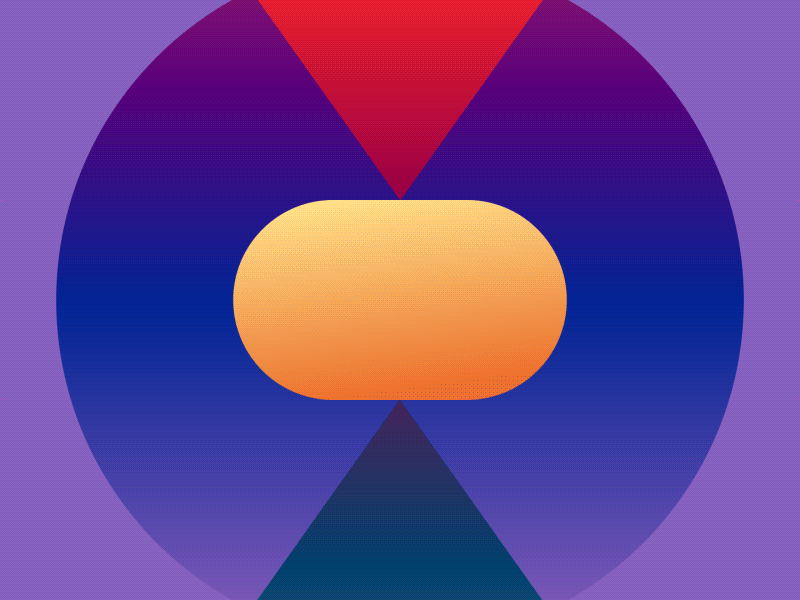 61 🏓 boom center circle design explosion gradient motion