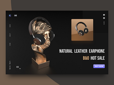 C4D+Web practice 01 c4d ui web
