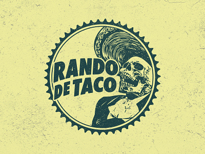 Rando De Taco 2019 branding cycling design illustration logo typography vector