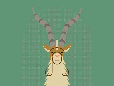 Yakul Princess Mononoke elk miyasaki princess mononoke yakul