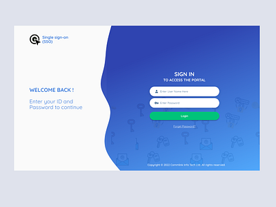 Modern login screen 1 figma figma resource flat design free download freebie login login page login screen