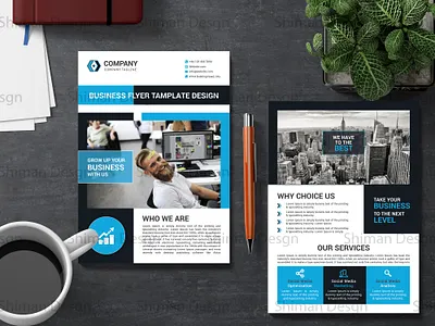 Flyer, Leaflet, Brochure, Postcard Design a4 flyer a4 size branding brochure business brochure business flyer creative design design flyer flyer design flyer for usa illustration illustrator leaflet marketing flyer modern flyer photoshop postcard print ready shiman design