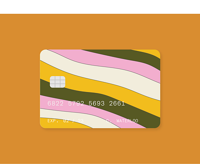 fruit stripe color creditcard flat graphic illustration illustrator minimal pattern pattern design stripes typography ui ux vector