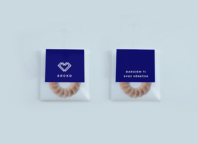 Srcko packaging 3d blue design logo package packaging packaging design sweet