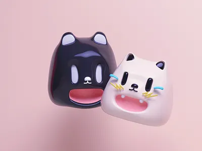 kitsune character cinema4d design