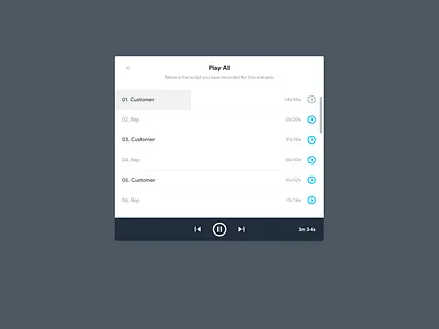 Desktop App Audio Playback audio audio player desktop ui ui design uiux web app