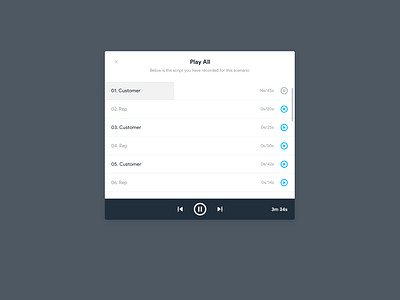 Desktop App Audio Playback audio audio player desktop ui ui design uiux web app