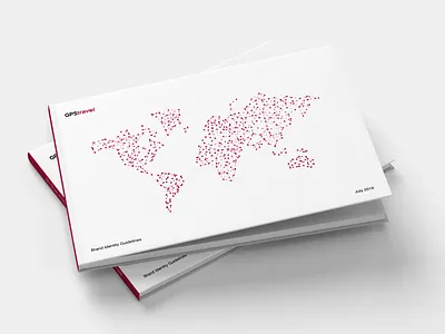 GPStravel Brand Identity Guidelines brand brand identity business card design graphic design logo trifold ui ux web website design
