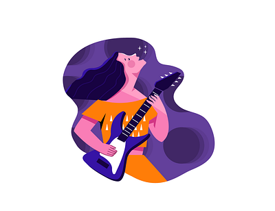 Music Lover illustration vector