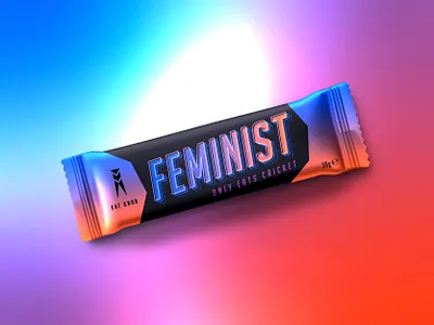 Eat Grub - Feminist Only Eats Cricket design energy bar graphic design packaging packaging design typography