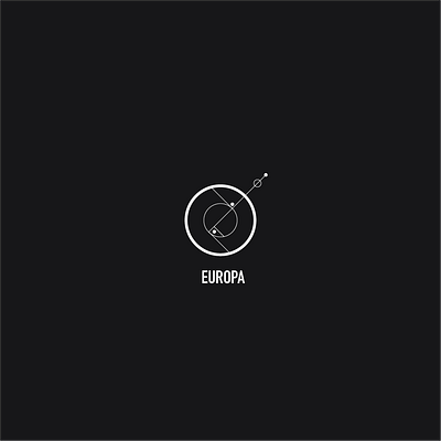 Logo a day 076 - Europa eruopa icon design icon inspiration logo logodesign moons space