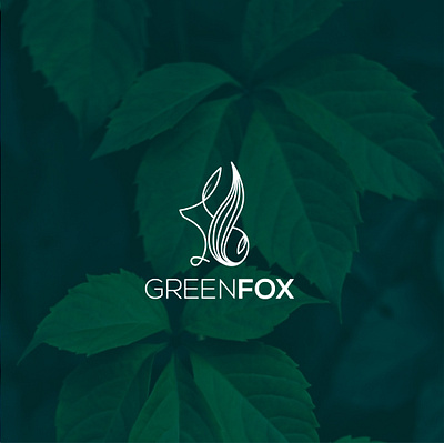 greenfox animasi design icon ilustracion logo merek vektor