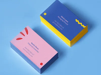 Hola! Business cards branding business card design illustration vector