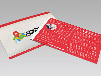 Outreach Postcard advertisement christian church design graphic marketing outreach postcard print project