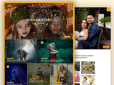 Photography Portfolio design photographer photography portfolio site ui ux web design website