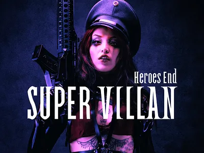 SUPER VILLAN - FREE FONT font free freefont graphic graphic design logo typography