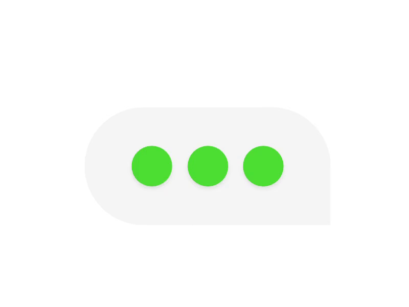 Typing / Typing Status / Chatting / Microinteraction / Feedback chatting feedback messaging messenger micro interaction microinteraction microinteractions typing