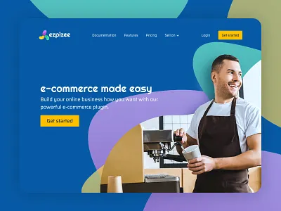 Hero banner design - ezpizee ecommerce ecommerce design hero hero banner hero image