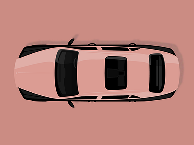 Bentley Mulsanne 2d art bentley black clean color colour creative flat graphic graphic design icon illustration illustrator minimal vector