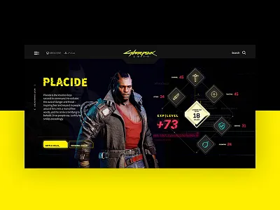 Cyberpunk 2077 website cyberpunk cyberpunk 2077 ui ui design website