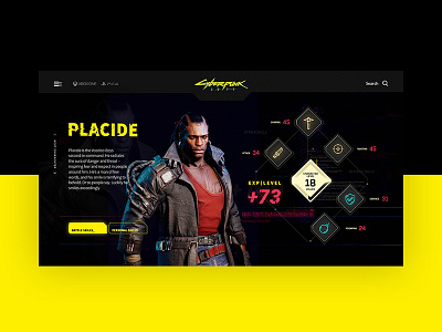 Cyberpunk 2077 website cyberpunk cyberpunk 2077 ui ui design website