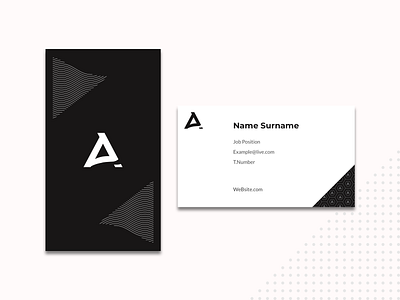 Business Card business card card design typography