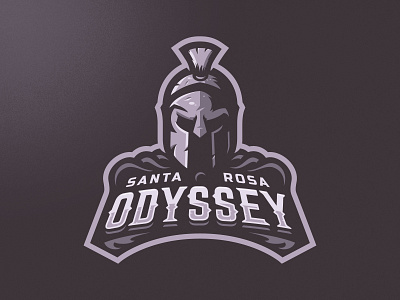 Santa Rosa Odyssey Logo branding esports football illustration logo m7d mascot skull sports vector