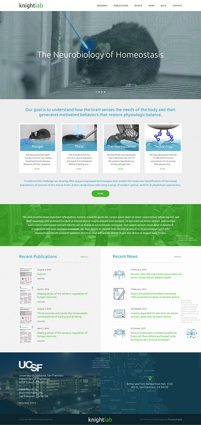 Knight Lab design responsive web design wordpress