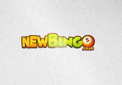 NewBingo logo awesome bingo brand cartoon casino character clean colorful design gambling game gaming illustration logo mascot playful slots ui vector web