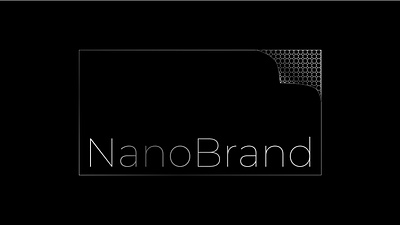 NanoBrand branding businesscard design icon logo science