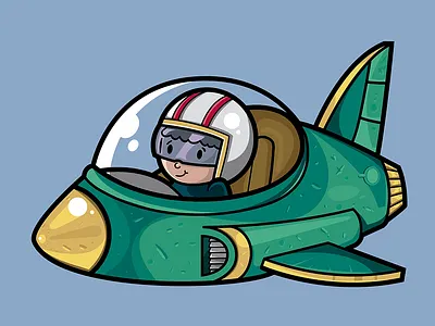 illustração de aeronave