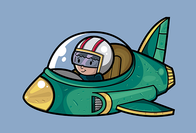 illustração de aeronave