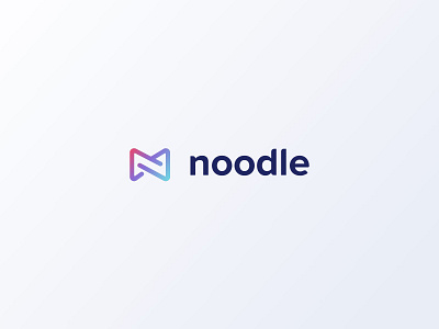 Noodle - Logo brand fintech logo n play