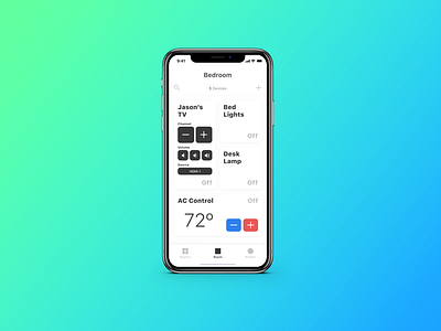 Room Control app calendar design ui ux vector