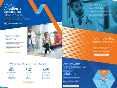 Northstar Anesthesia Website medical website