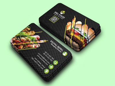Restaurant Business card adobe illustrator adobe photoshop brandidentity branding branding and identity corporate creative creative design illustration restaurant business card