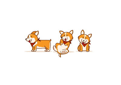 Corgi app corgis design dog dribbble freepik icon illustration logo ui ux vector