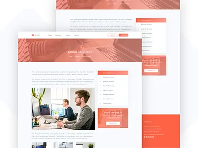 Jirono - IT Solutions and Corporate Template agency app business corporate creative landing network portfolio software solutions startup themeforest
