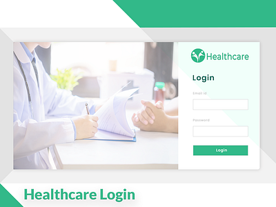 Healthcare Login Panel app login app login ui design design ui healthcare login design login panel medical medical login medical ui medical web login mock up photoshop ui ui design uidesign web web login