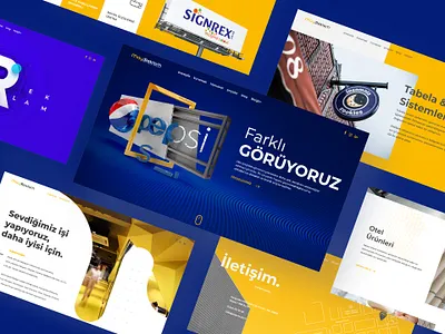 Mayrek - Advertising Agency agency website branding ui webdesign website