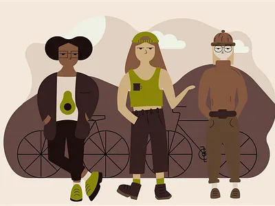 Girls-gang-holiday amsterdam autumn bike chill friends girls mountains mys warm