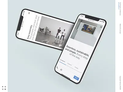 ROOM business clean corporate design ecommerce interaction interface minimal mobile product promo site typography ui ux web
